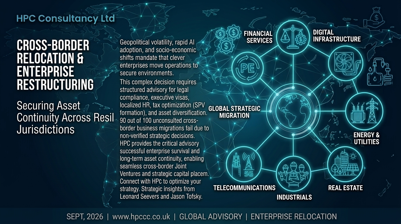 Strategic Business Relocation from Switzerland and Cross Border Advisory