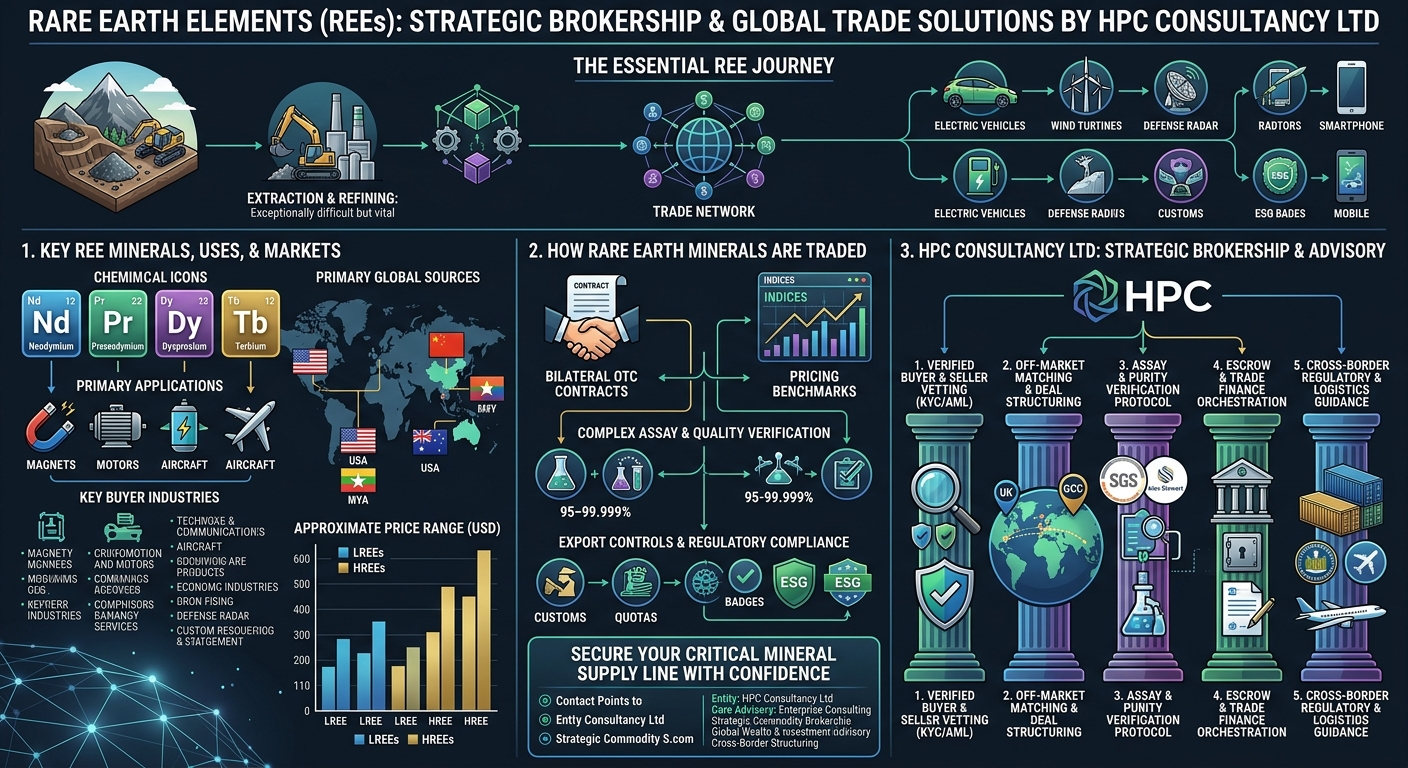 Rare Earth Elements, Switzerland Sourcing, and Strategic Brokership